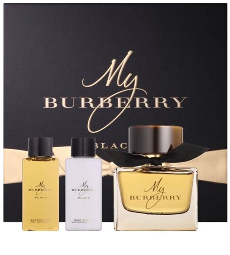 my burberry black gift set by burberry|burberry aftershave gift set.